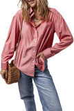 Striped Button Up Long Sleeve Shirt - Trendsi - Flyclothing LLC