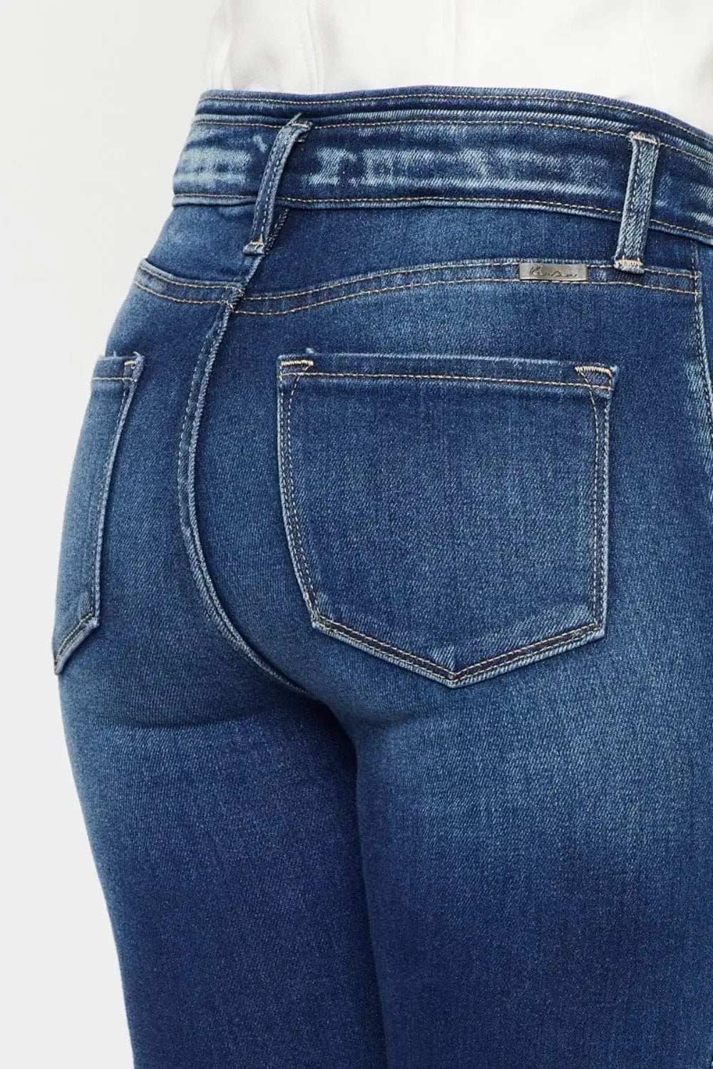 Kancan Full Size High Rise Ankle Skinny Jeans - Trendsi - Flyclothing LLC