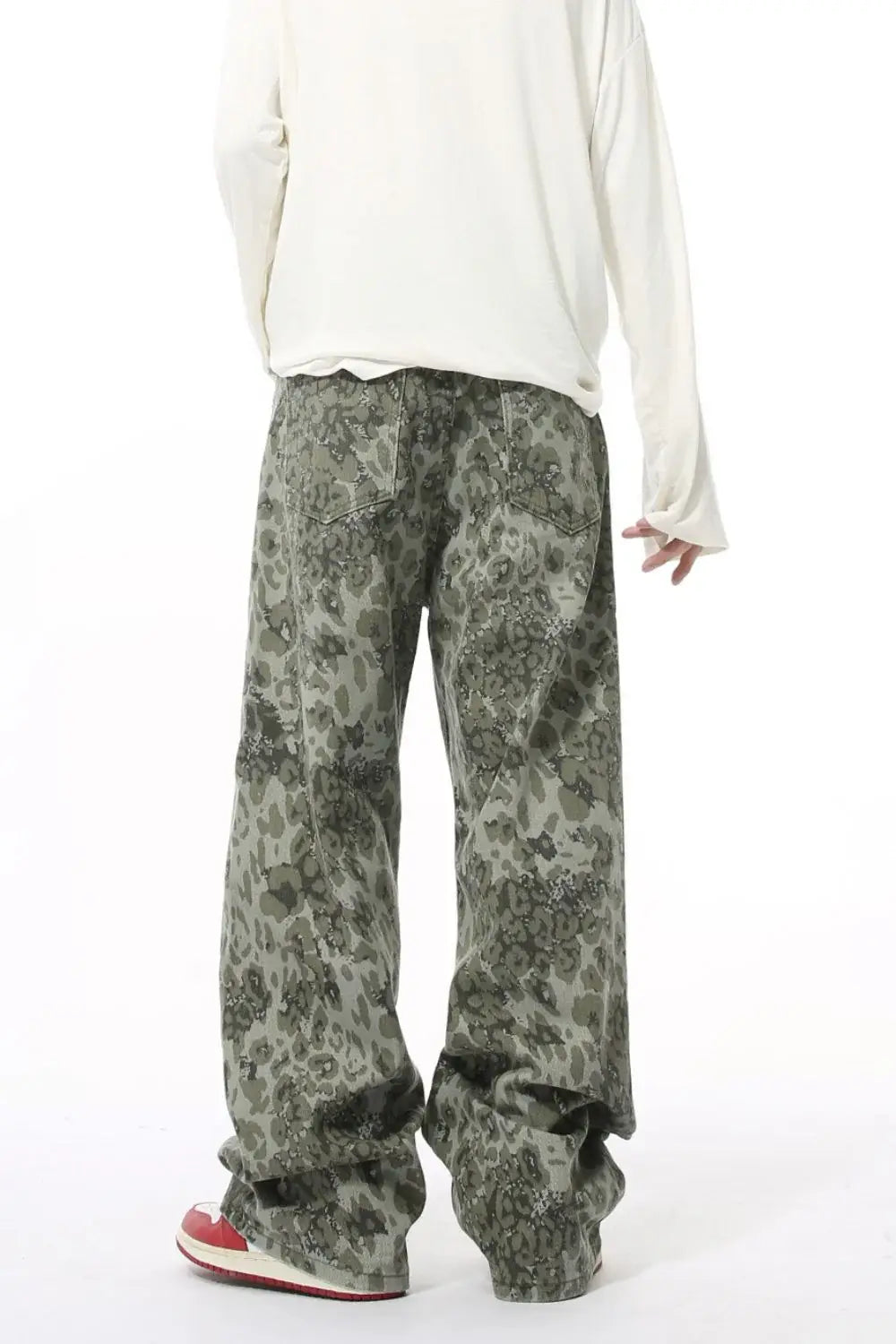 Camouflage Jeans with Pockets - Trendsi - Flyclothing LLC