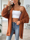 Open Front Long Sleeve Cardigan - Trendsi - Flyclothing LLC