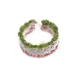 Brass Yarn-Wrapped Open Ring - Trendsi - Flyclothing LLC
