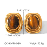 Vintage Personalized Non-fading Titanium Steel Earrings For Women - My Store - Flyclothing LLC
