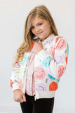 Happy Days Satin Jacket - Mila & Rose ® - Flyclothing LLC