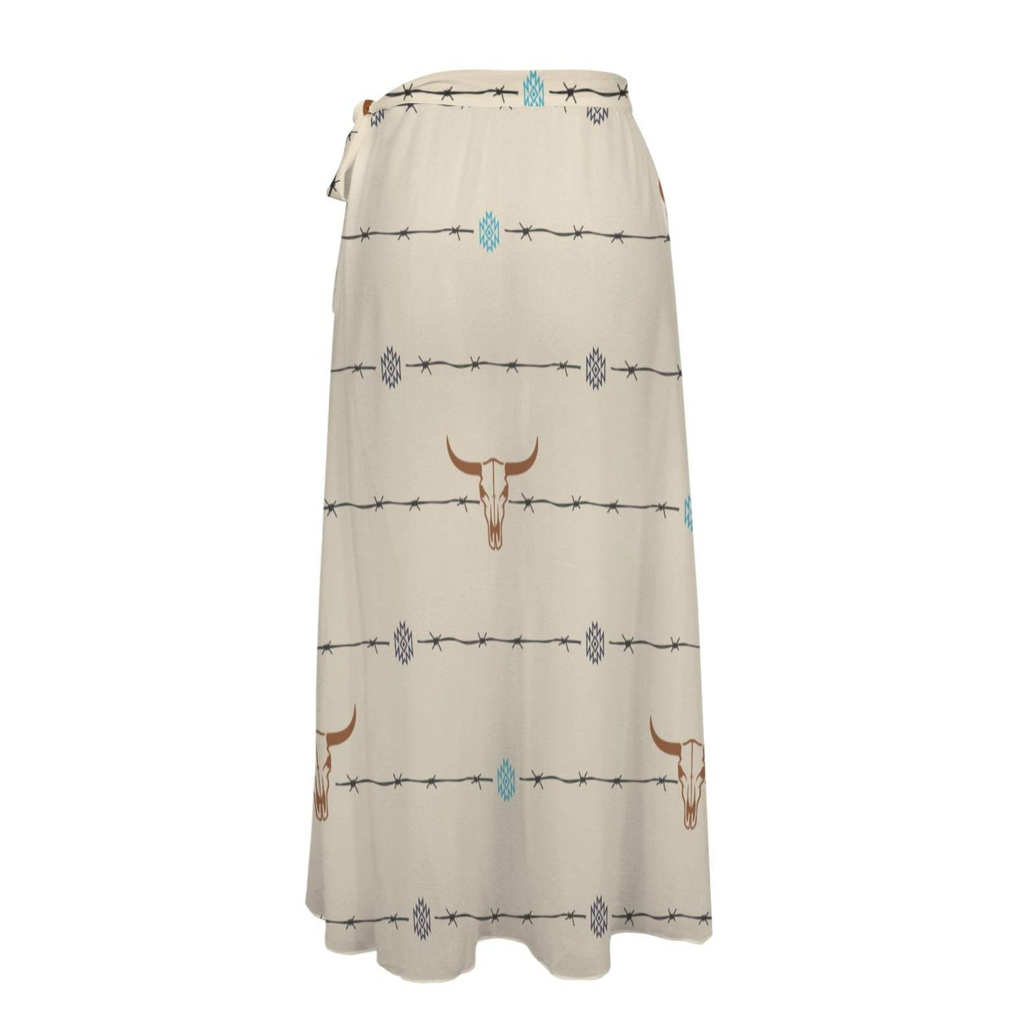 Baha Ranch Barbed Wire Swim Beach Skirt Coverup - Baha Ranch Western Wear - Flyclothing LLC