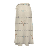 Baha Ranch Barbed Wire Swim Beach Skirt Coverup - Baha Ranch Western Wear - Flyclothing LLC