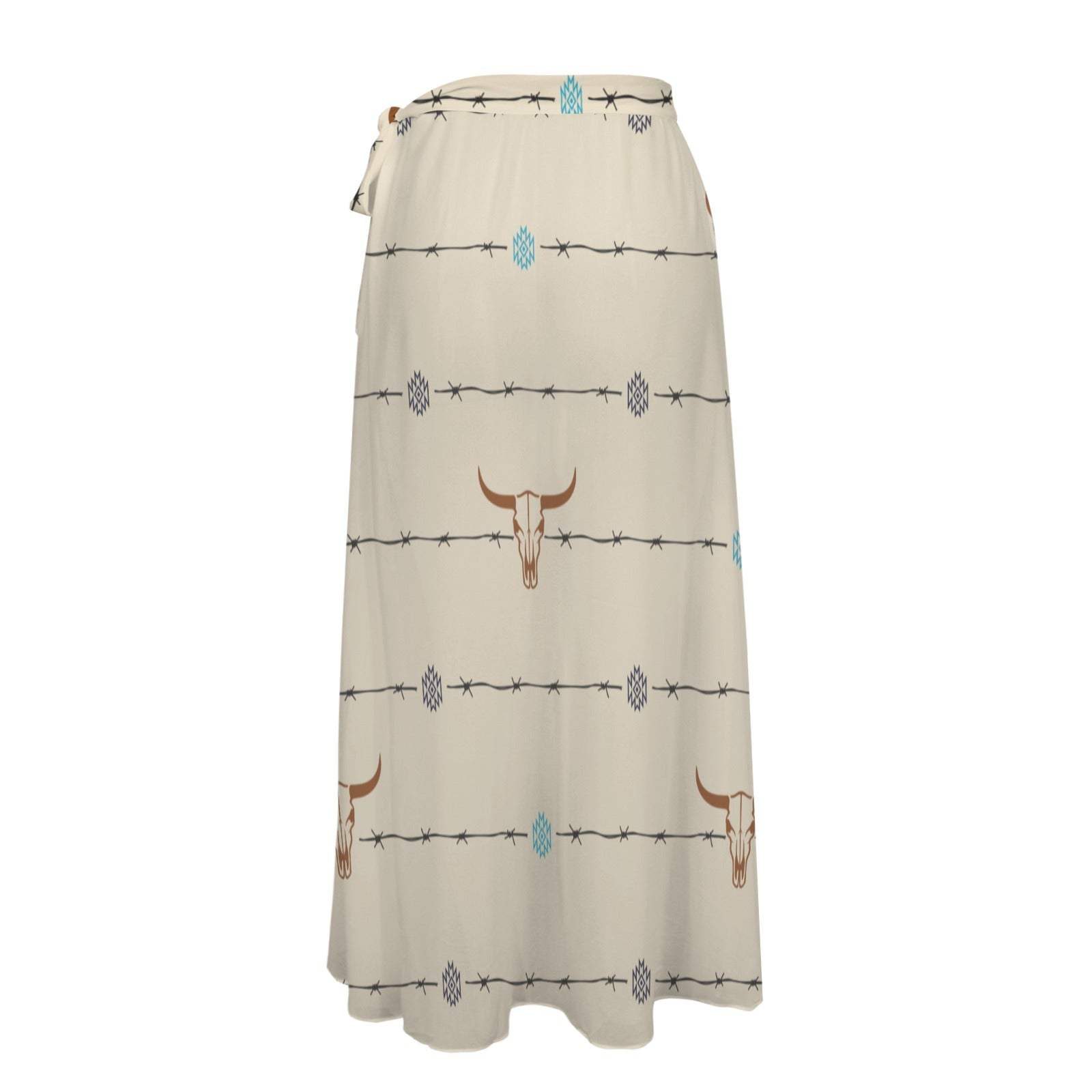 Baha Ranch Barbed Wire Swim Beach Skirt Coverup - Baha Ranch Western Wear - Flyclothing LLC