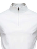 Men's Sun Protection Long Sleeve Half-Zip T-Shirt - Trendsi - Flyclothing LLC