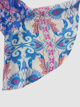 Smocked Off-Shoulder Printed Top and Skirt Set - Trendsi - Flyclothing LLC
