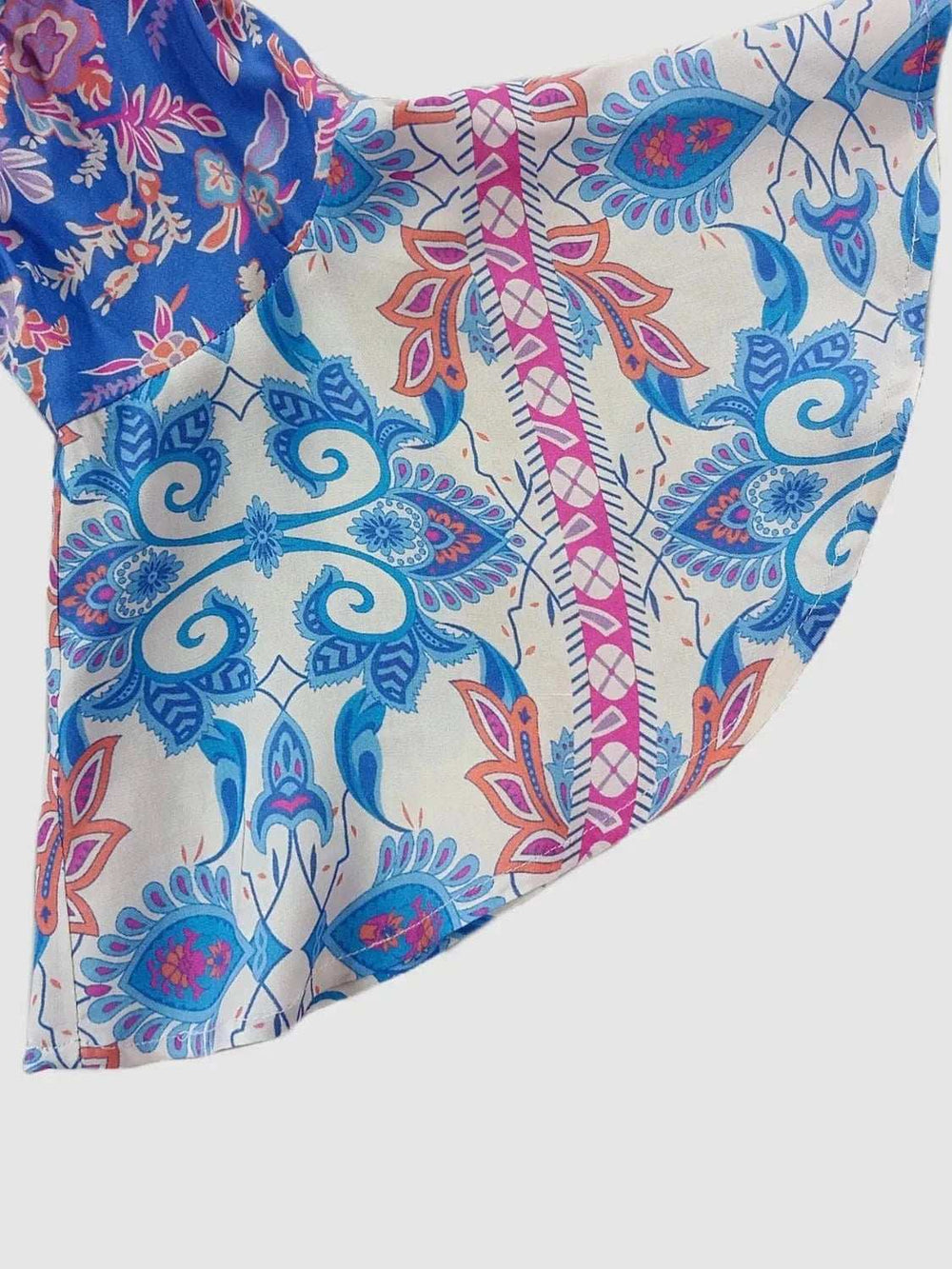 Smocked Off-Shoulder Printed Top and Skirt Set - Trendsi - Flyclothing LLC