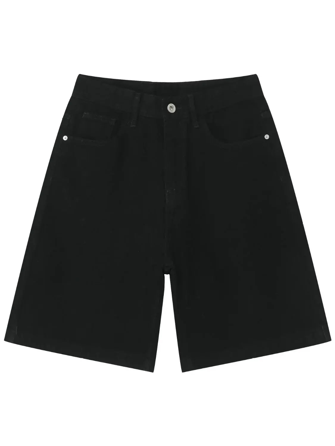 Men's Washed Denim Shorts with Pockets - Trendsi - Flyclothing LLC