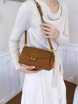 Buckle Flap Crossbody Bag - Trendsi - Flyclothing LLC