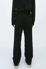 Men's Zip Decor Straight Leg Jeans - Trendsi - Flyclothing LLC