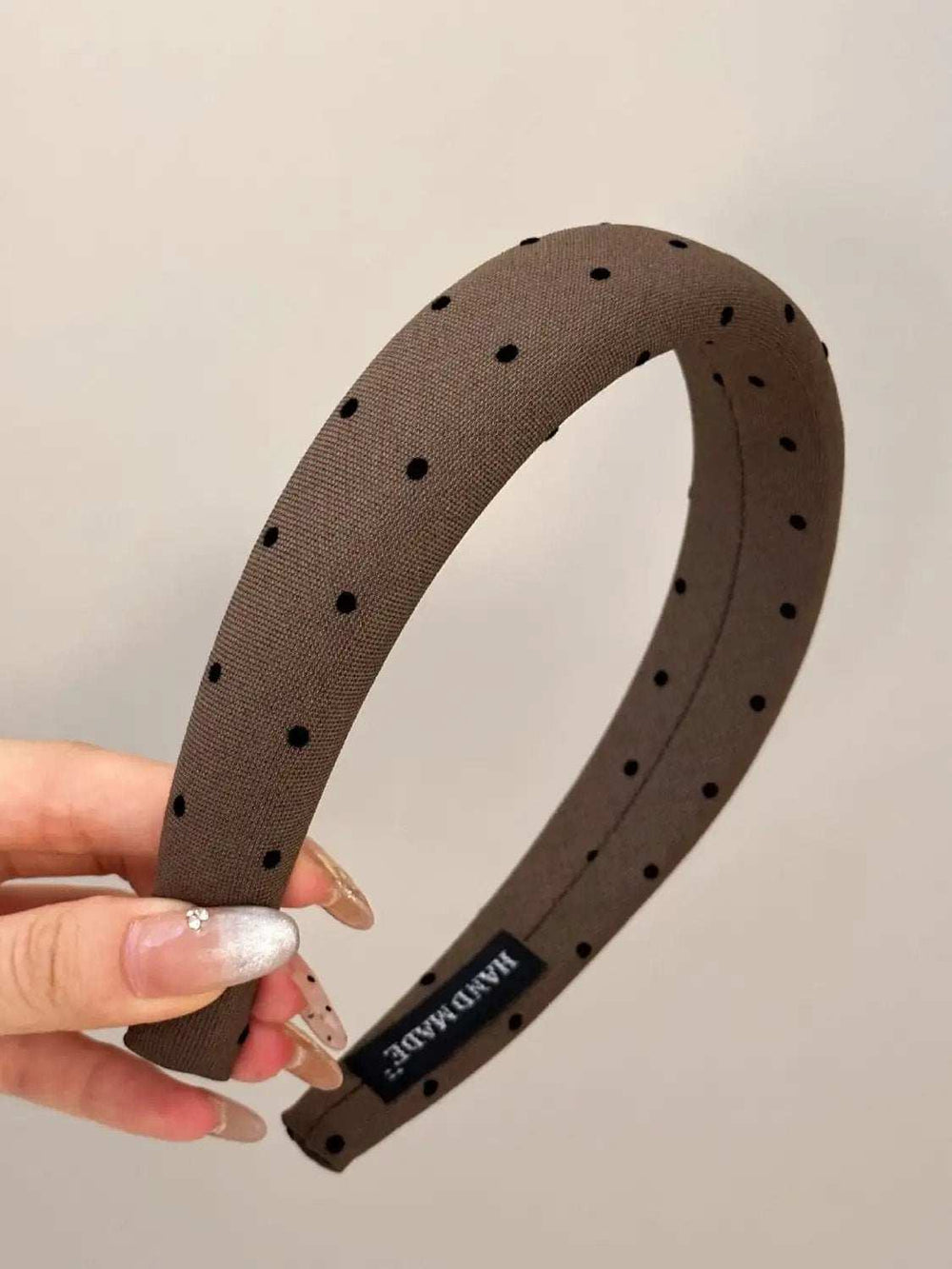 Polka Dot Polyester Wide Headband - Trendsi - Flyclothing LLC
