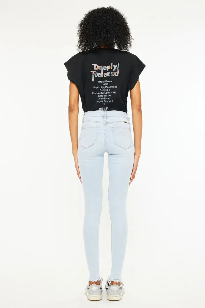 Kancan High Rise Super Skinny Jeans - Trendsi - Flyclothing LLC