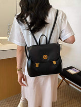 PU Leather Backpack Bag - Trendsi - Flyclothing LLC