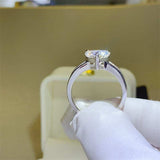 3 Carat Moissanite 925 Sterling Silver Ring - Trendsi - Flyclothing LLC