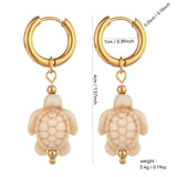 Lustrous Heart-Shaped Stainless Steel Earrings For Women - My Store - Flyclothing LLC