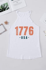 1776 USA Round Neck Tank - Trendsi - Flyclothing LLC