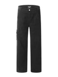 Men's Straight Leg Cargo Pants - Trendsi