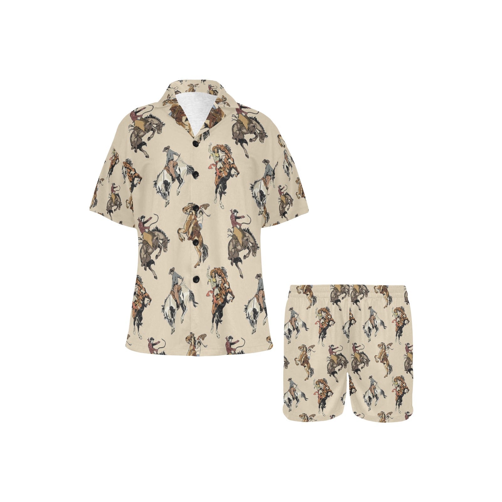 Baha Ranch Vintage Cowgirl Women's Western Pajama Set
