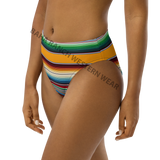Baha Ranch Yeehaw Mustard Serape Bikini Bottom