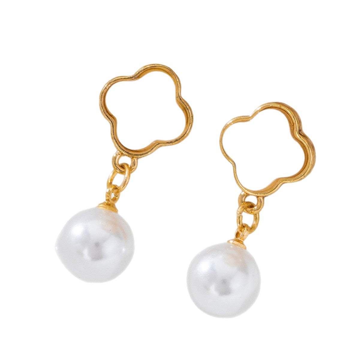 Bestselling Cross-border Light Luxury Niche Shell Drop Earrings, Unique Vintage High-end Ocean Style Women Earrings - My Store - Flyclothing LLC