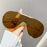 Gradient Aviator Sunglasses - Trendsi - Flyclothing LLC