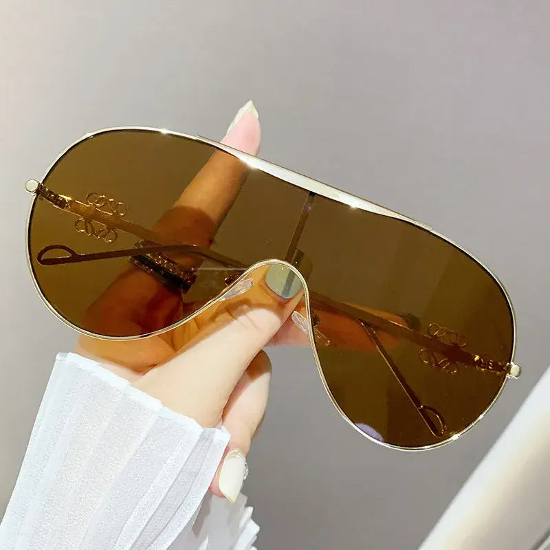 Gradient Aviator Sunglasses - Trendsi - Flyclothing LLC