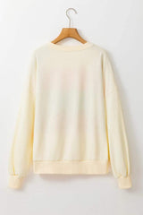 Color Block Long Sleeve Sweatshirt - Trendsi - Flyclothing LLC