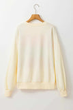 Color Block Long Sleeve Sweatshirt - Trendsi - Flyclothing LLC