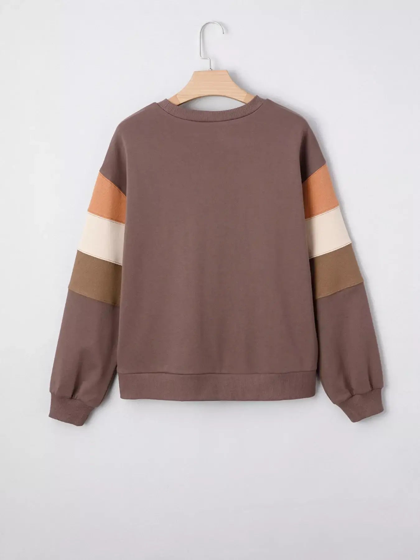 Sequin Bow Pumpkin Round Neck Sweatshirt - Trendsi - Flyclothing LLC