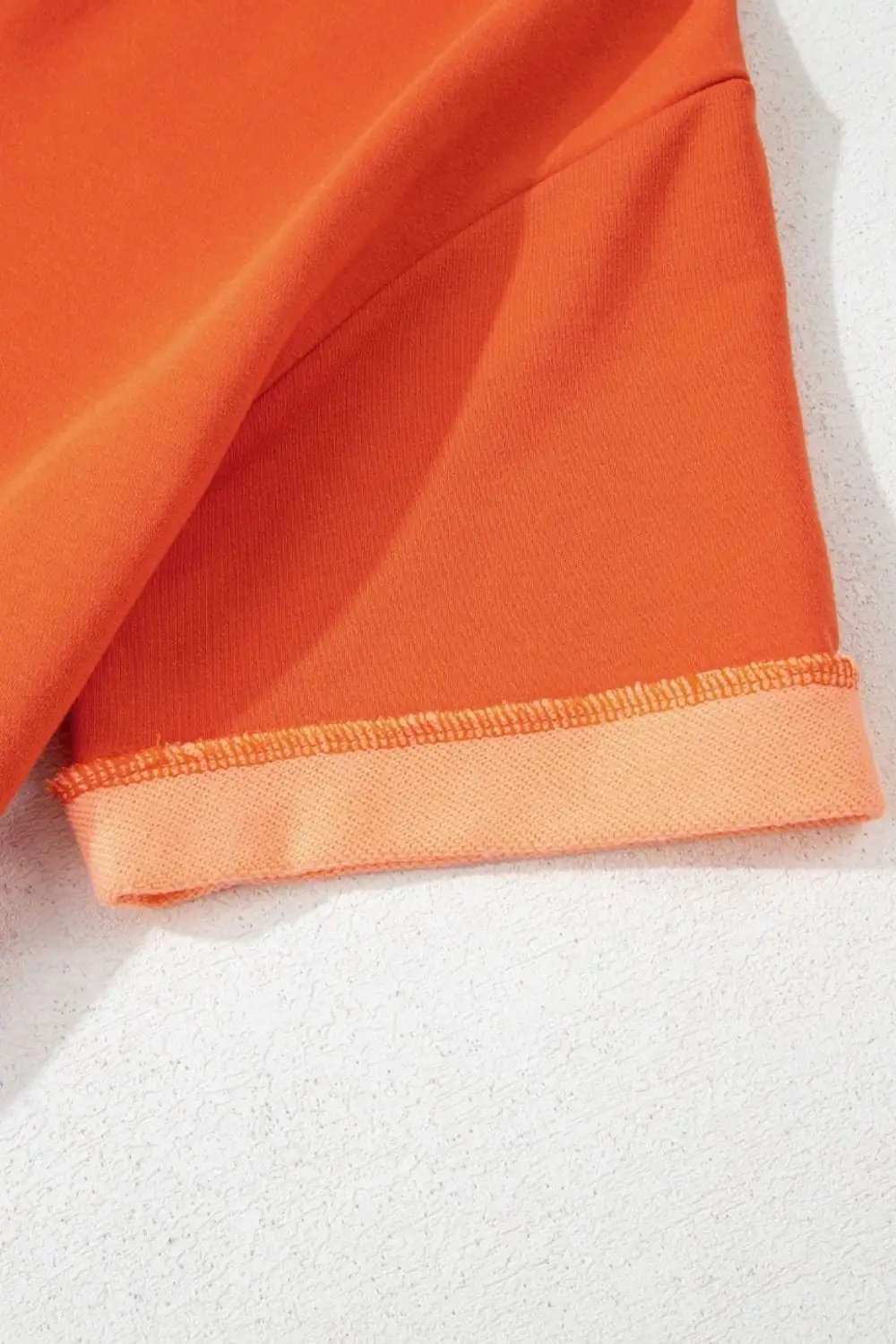 Two-Tone Short Sleeve V Neck Patched Pocket Romper - Trendsi - Flyclothing LLC