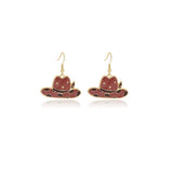 Cowboy Hat & Bottle Dangle Earrings - Trendsi - Flyclothing LLC