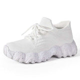 Lace Up Mesh Breathable Athletic - Trendsi - Flyclothing LLC