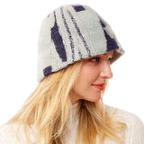 Abstract Patterned Soft Fabric Bucket Hat - Madeline Love - Flyclothing LLC