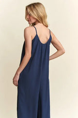ADORA Wide Leg Casual Cami Jumpsuit - Trendsi - Flyclothing LLC