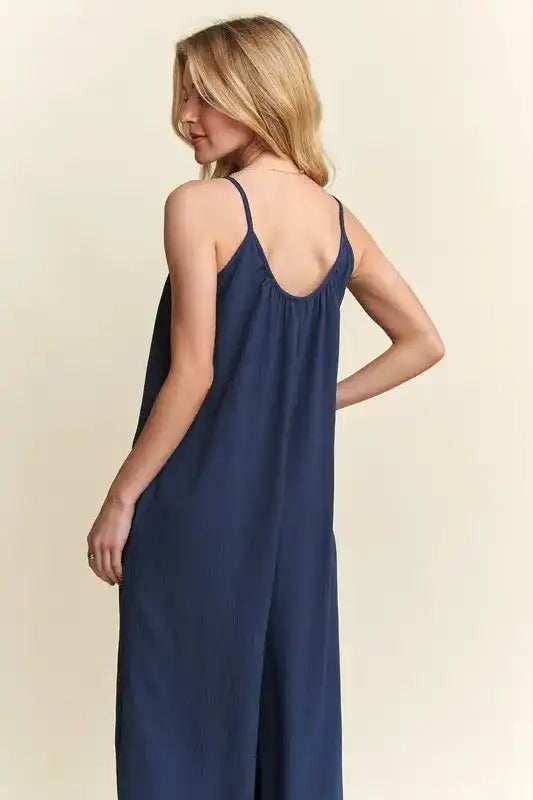 ADORA Wide Leg Casual Cami Jumpsuit - Trendsi - Flyclothing LLC