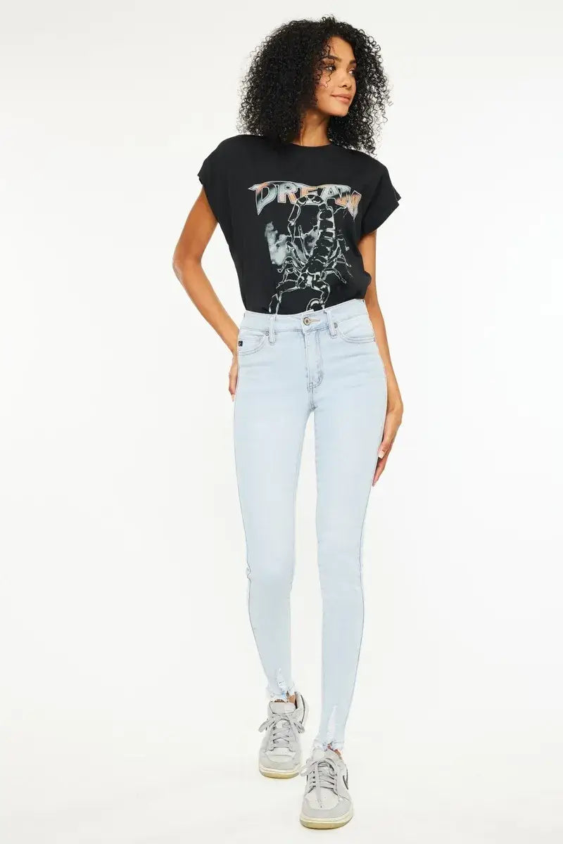 Kancan High Rise Super Skinny Jeans - Trendsi - Flyclothing LLC