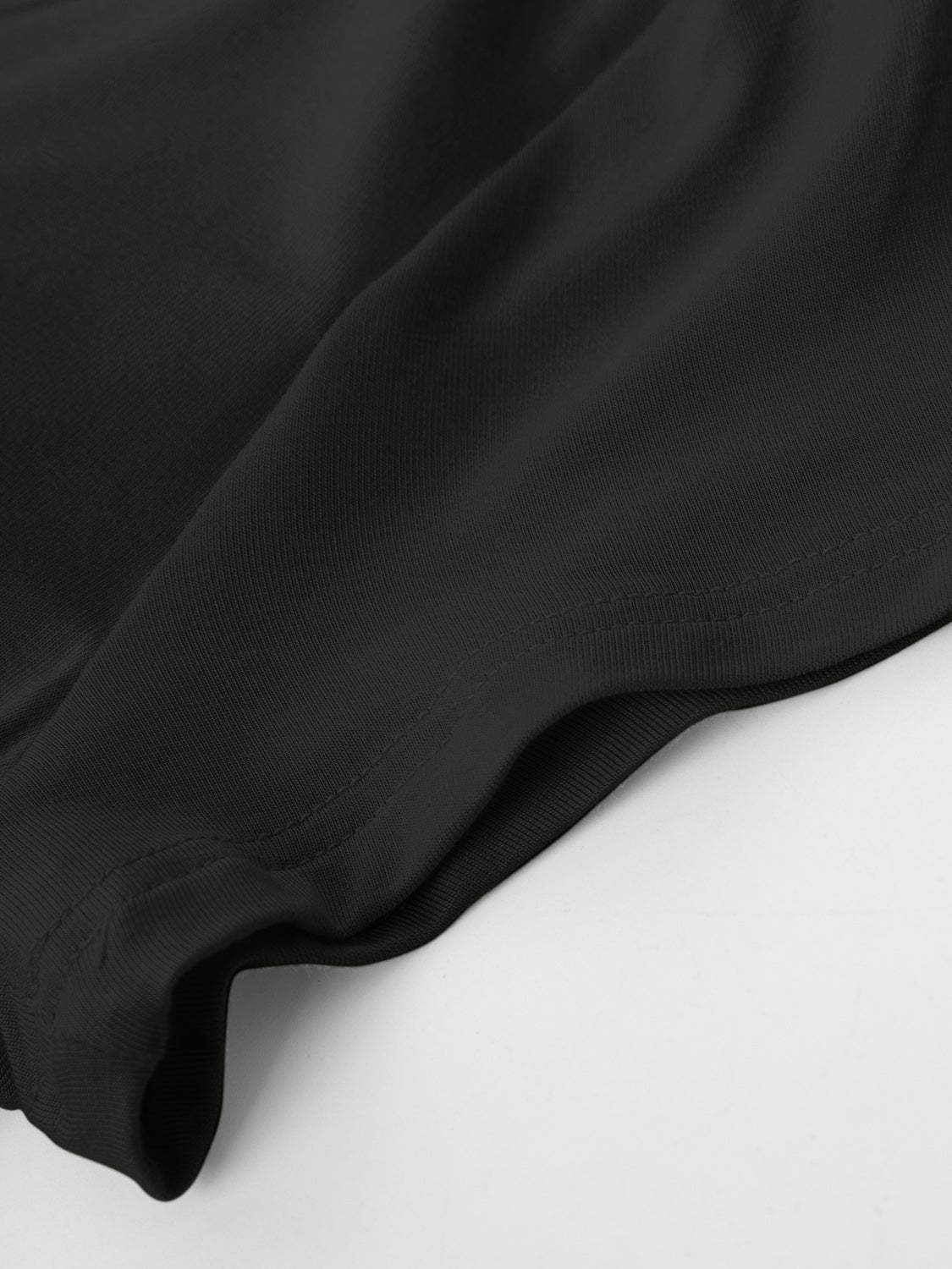 Round Neck Short Sleeve T-Shirt with Bra - Trendsi - Flyclothing LLC