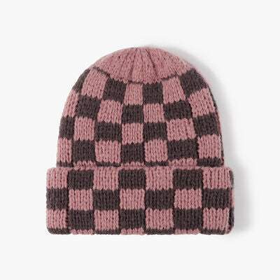 Thermal Checkered Hat - Trendsi - Flyclothing LLC
