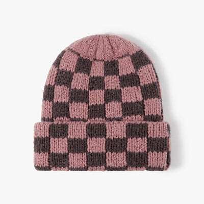 Thermal Checkered Hat - Trendsi - Flyclothing LLC