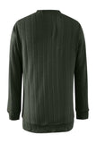 Full Size Textured Open Front Long Sleeve Cardigan - Trendsi - Flyclothing LLC