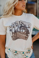 Ace of Cowboys Graphic Tee - Wild Junkie - Flyclothing LLC