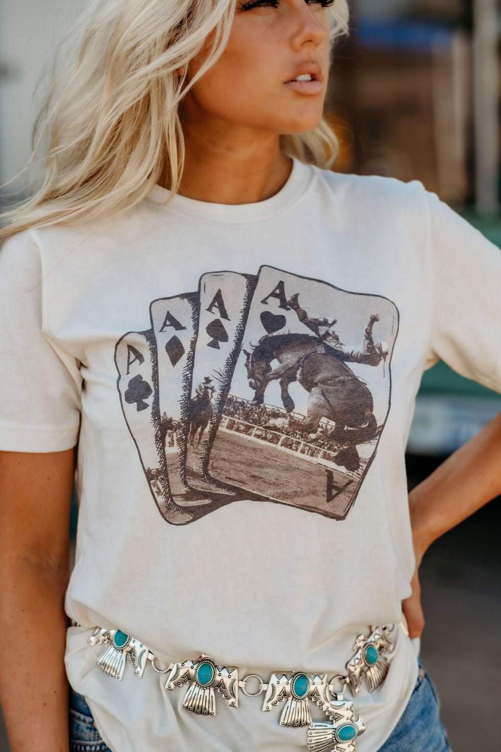 Ace of Cowboys Graphic Tee - Wild Junkie - Flyclothing LLC