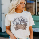 Ace of Cowboys Graphic Tee - Wild Junkie - Flyclothing LLC
