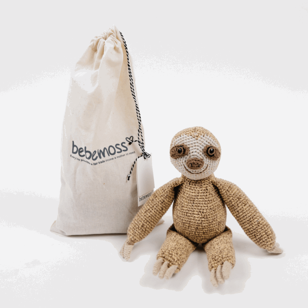 Ace the sloth - bebemoss.com - Flyclothing LLC