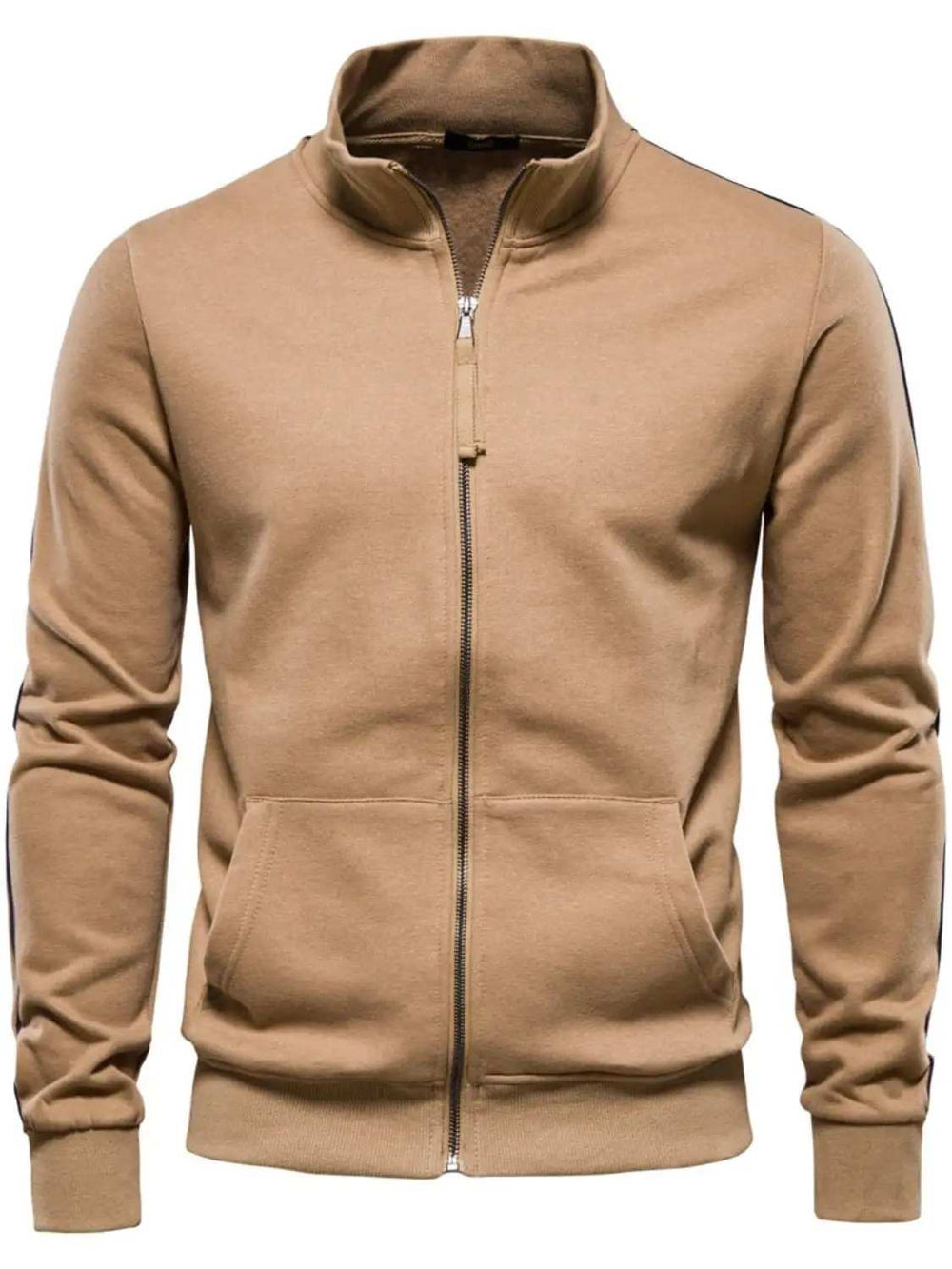 Men's Zip Up Long Sleeve Sweatshirt - Trendsi - Flyclothing LLC