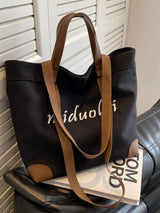 Casual Canvas Handbag - Trendsi - Flyclothing LLC
