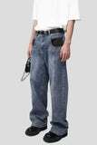 Mid Rise Waist Jeans with Pockets - Trendsi