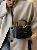 Quilted Boxy Crossbody Bag - Trendsi - Flyclothing LLC